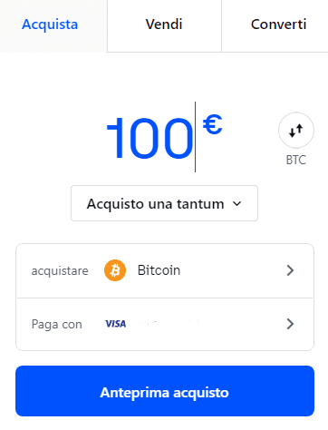 acquistare criptovalute
